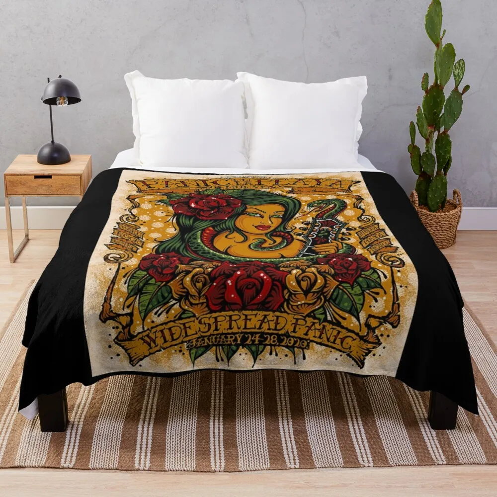 

Panic enea playa Hard Rock Hotel Throw Blanket