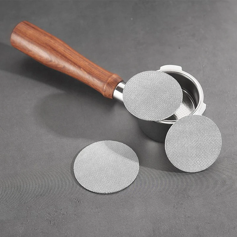 Фильтр для кофе из нержавеющей стали термостойкая сетка бариста 51/53/58 мм