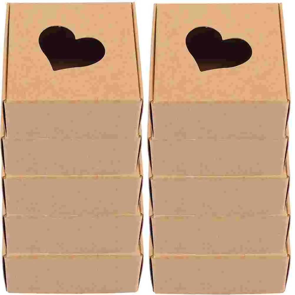 

40Pcs Kraft Soap Boxes Kraft Bakery Box Kraft Paper Gift Box Kraft Soap Box with Window