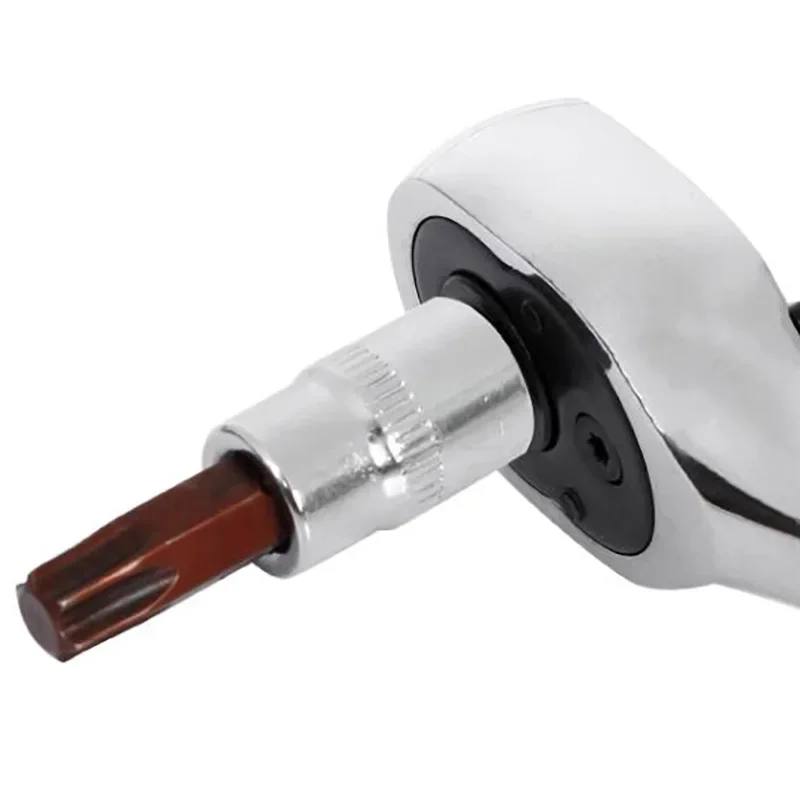 Торцевая насадка Torx с приводом 1/4 дюйма метрическая T8 T10 T15 T20 T25 T27 T30 T40