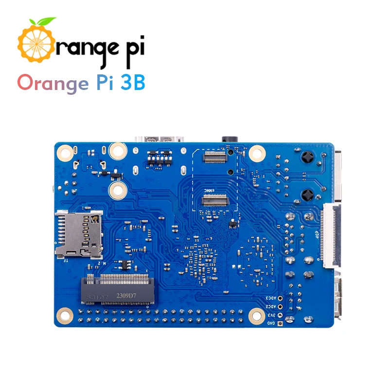 Orange Pi 3B 2 ГБ ОЗУ Rockchip RK3566 Четырехъядерный 64-битный SBC одноплатный Wi-Fi + BLE Gigabit Run Android