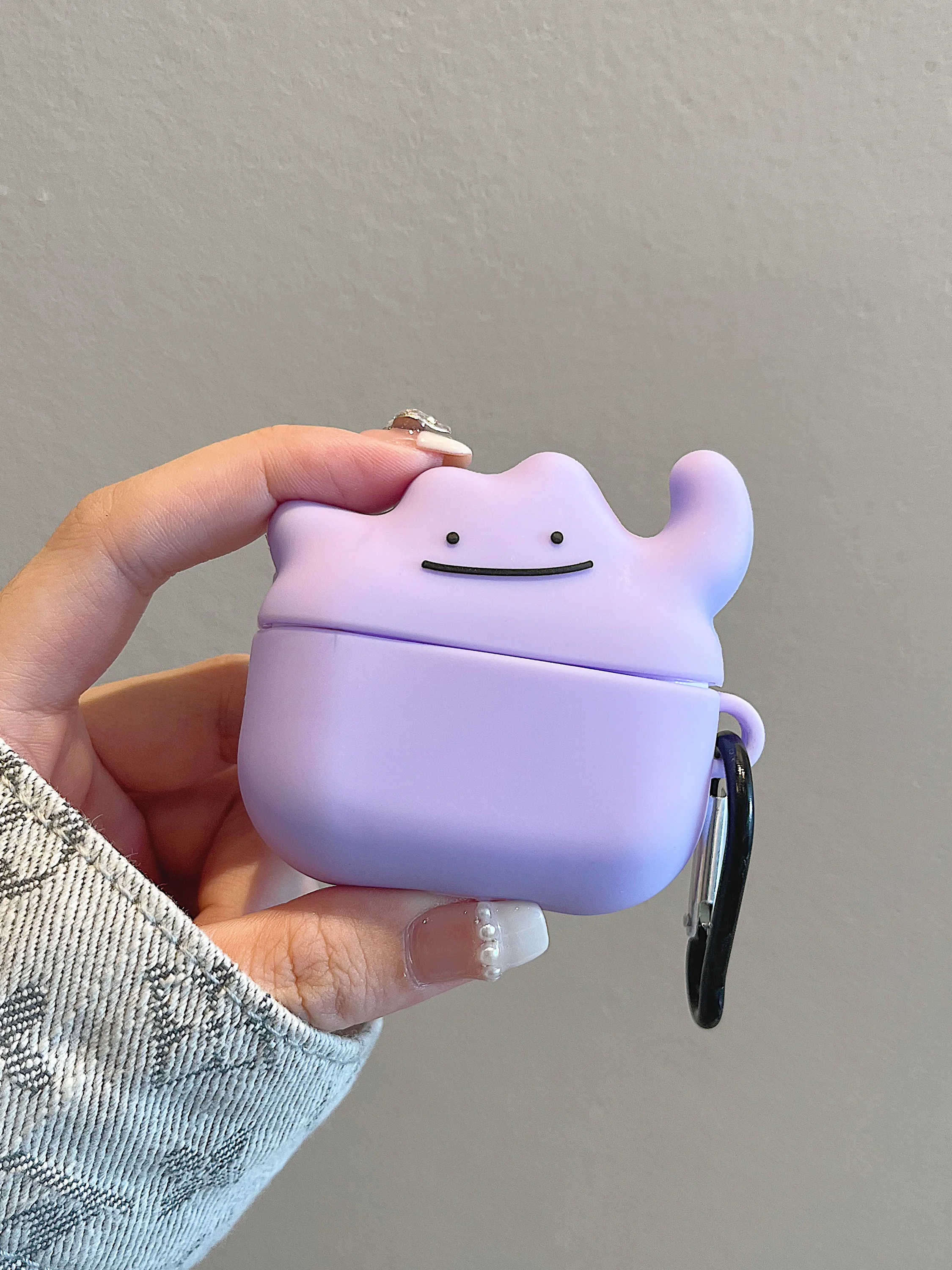Фото Ditto для Airpods 1, 2, 3, 4 Pro 2 Pro 3, силиконовый чехол для наушников, милый чехол для аксессуаров №5