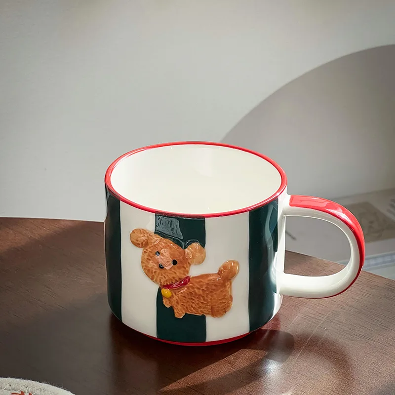

Детская керамическая кружка с собакой