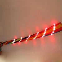 free shipping 360cm 100p lamp led windsocks flying kite string line windsurfing papalote outdoor toys sport