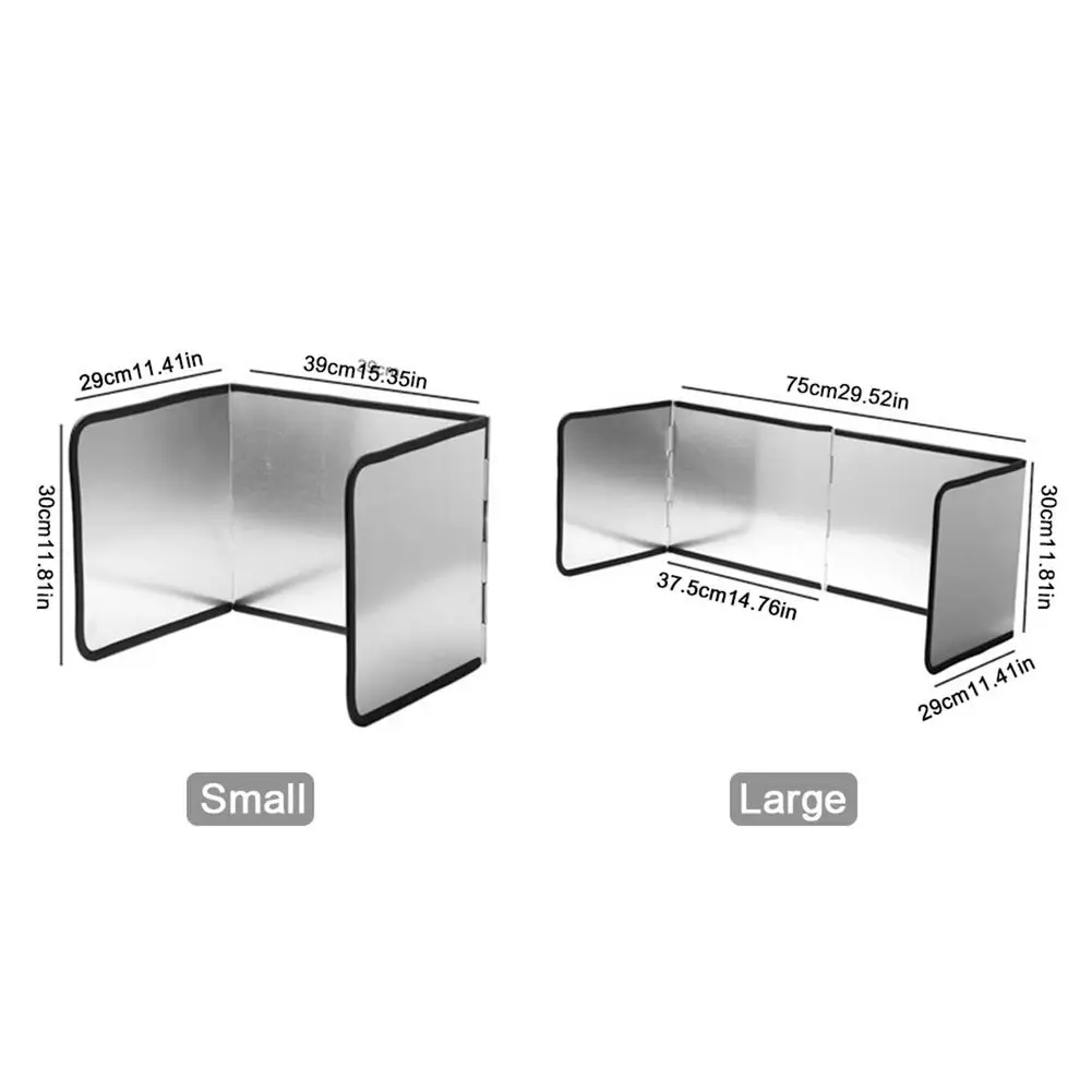 Кухонная утварь 3-сторонняя защита от брызг перегородка для газовой плиты