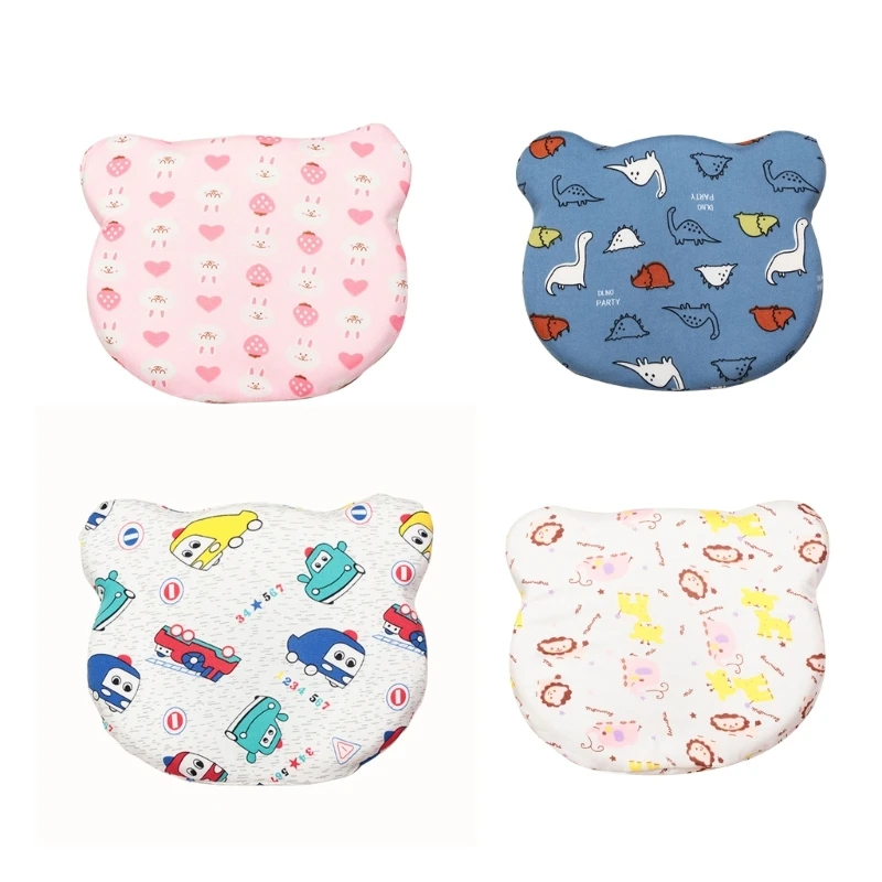 

Baby Head Pillow Soft and Breathable Neck Support Baby Pillow Travel Pillow Y55B