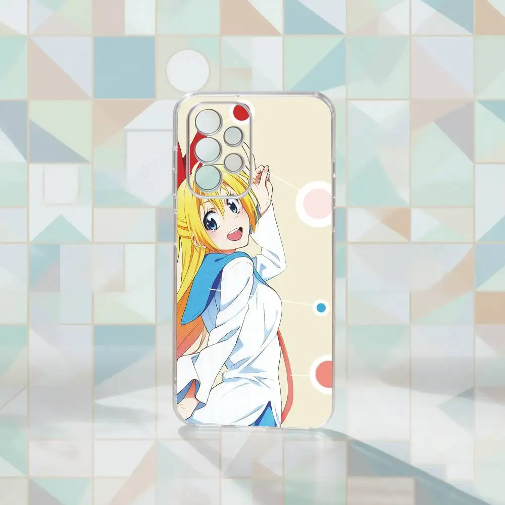 Фото Чехол для телефона Nisekoi Chitoge Kirisaki для Samsung S25, S24, S21, S22, S23, S30, Ultra, S20, Plus, Fe, прозрачный чехол №4