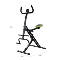 folding ride exercise trainer for whole body workout weight loss fitness equipment can load 330lbs