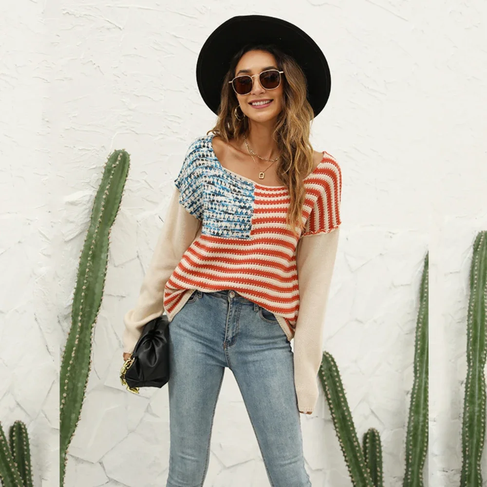 

Женские модные пуловеры, Корейская трикотажная одежда, свитеры, зимняя теплая верхняя одежда, одежда 2023