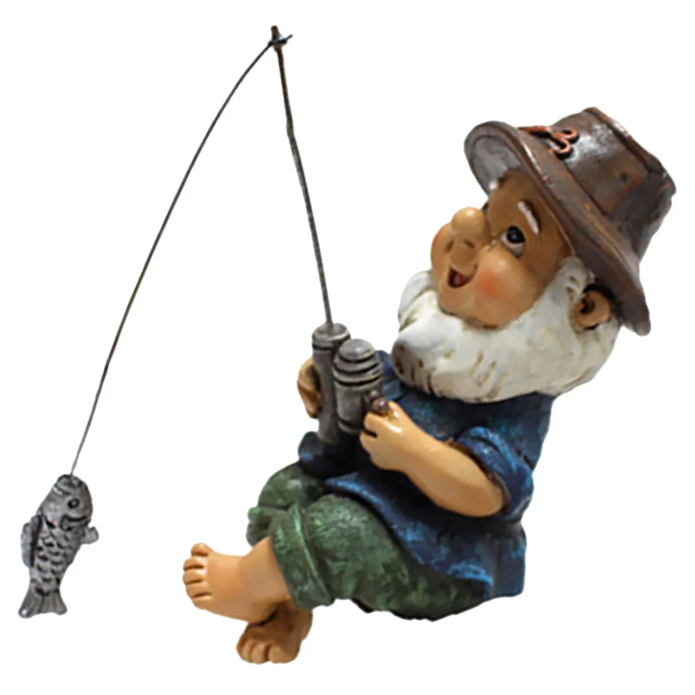 Декоративные украшения украшение из смолы садовая фигурка гнома ремесленная