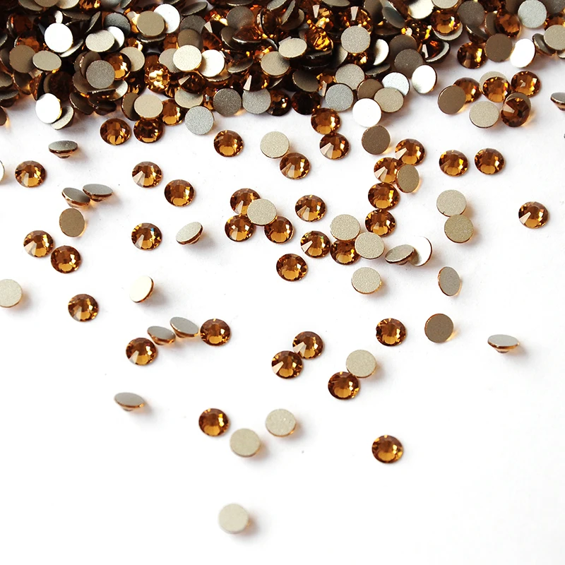 2000NoHF Lt. Col. Topaz все размеры стеклянная задняя сторона красота аксессуары ювелирные