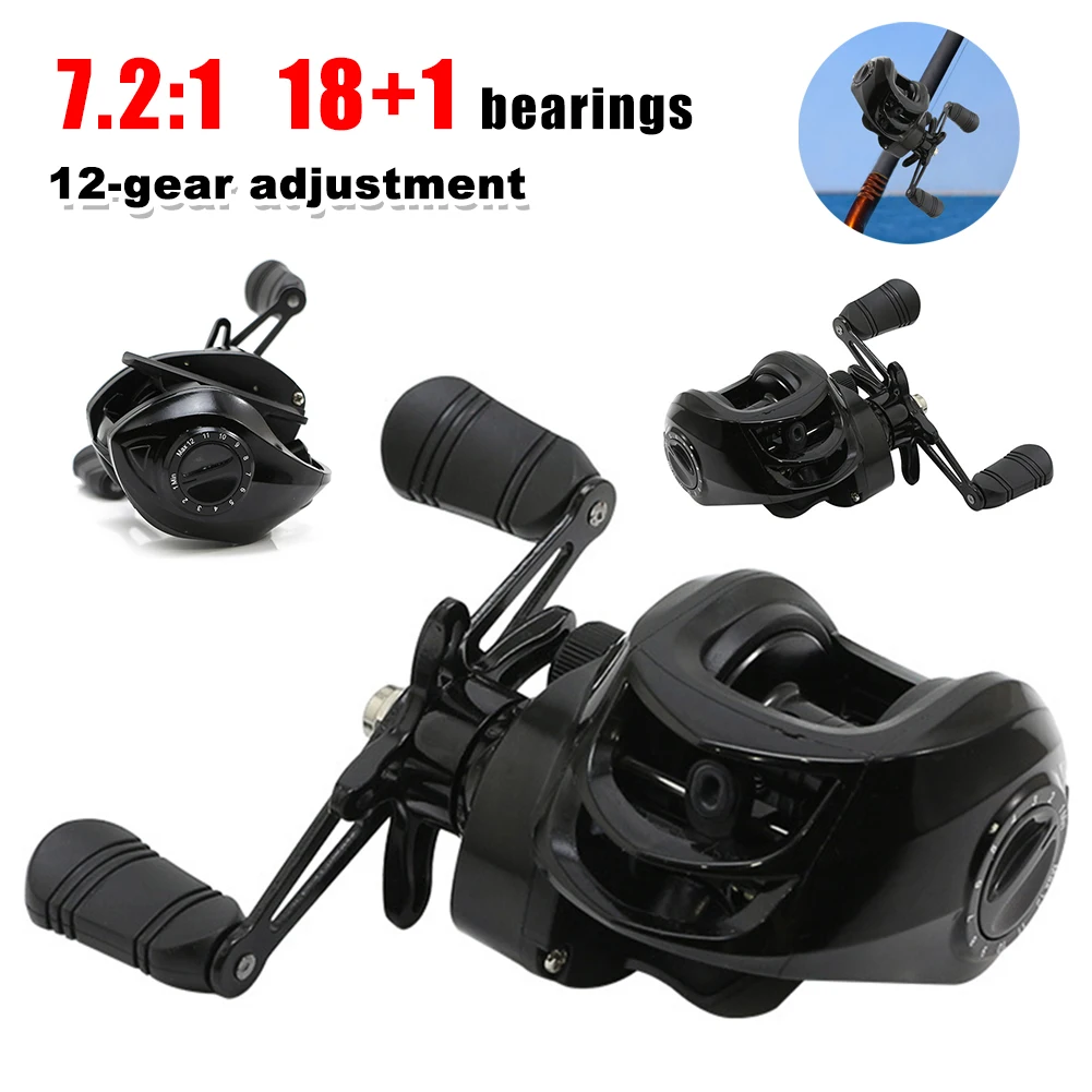 

Ultralight Baitcasting Fishing Baitcasting Reels Outdoor Sport Parts Tools 10KG Max Drag Freshwater Saltwater Fishing Reel