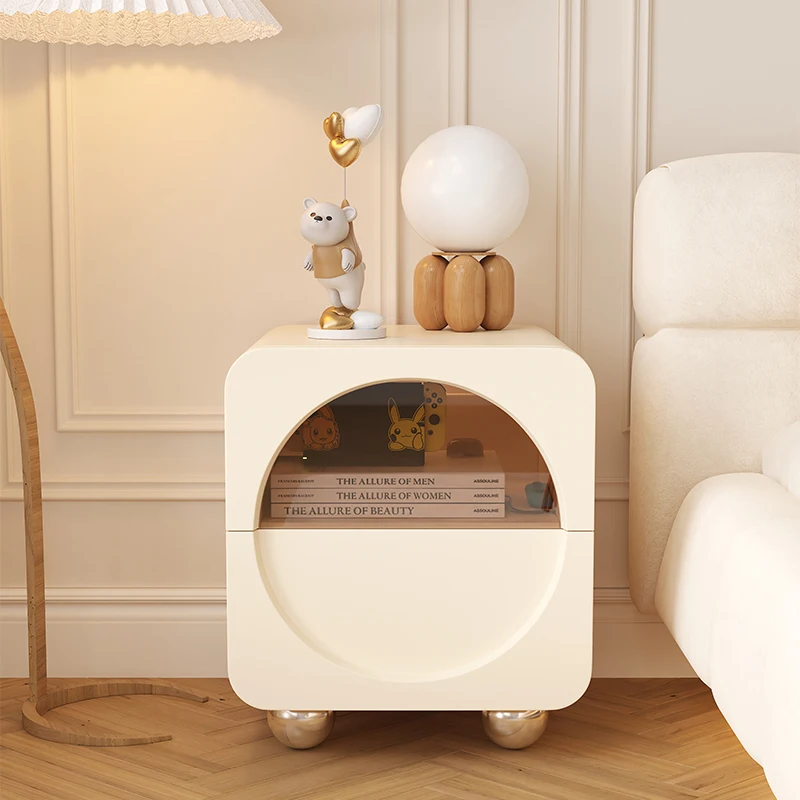 

Narrow Storage Nightstand Organizer Nordic Apartment Italian Nightstands Corner Cabinet Trendy Criado Mudo Home Furniture