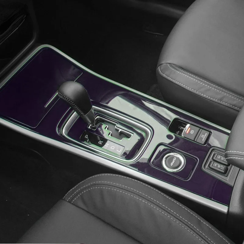 

For Mitsubishi Outlander 2013-2021 Car Interior Accessory Stickers Security Protection TPU Central Control Protective Film