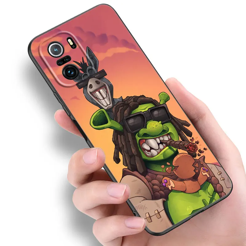 Movie Anime Shreks Art Phone Case For Xiaomi 10 11 13 12 Lite NE 9T 10T 11T 12T 12S 13T 14 Pro 9 SE 10i 11i 12X Civi 2 3 4 5G