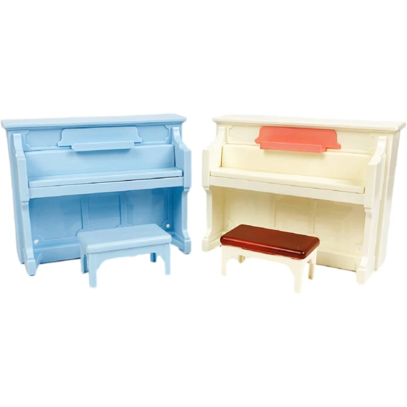 

Лидер продаж, Кукольный Миниатюрный однотонный милый пианино для куклы Барби 30 см, детские игрушки, подарок на день рождения, рождественски...