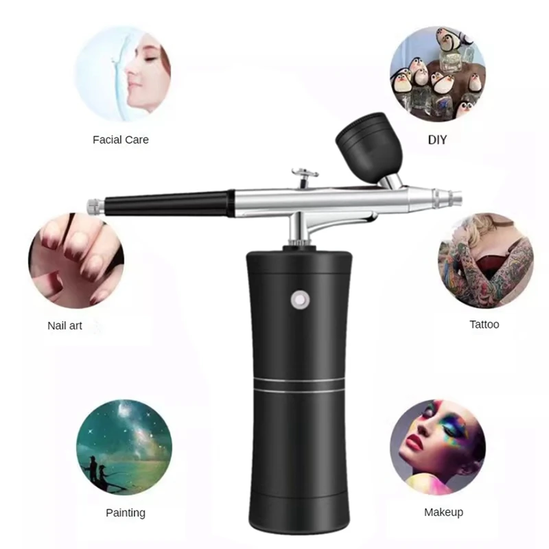 Комплект аэрографа Беспроводной мини-аэрограф с компрессором насадкой 0 3 мм