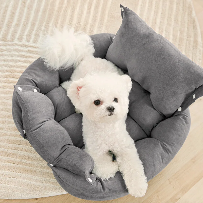 

Диван-кровать Подушка для домашнего животного собаки, моющаяся многофункциональная Складная квадратная подушка, диванная подушка для дома...