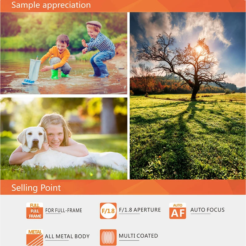 Полнокадровый портретный объектив Meke 85mm F1.8 с автофокусом и для Sony E Nikon Z Fujifilm X Canon