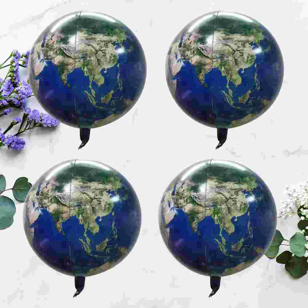 

4 Foil Balloon 4D Decor Balloons Foil Balloons for Birthday Valentines Day Party Decor Wedding