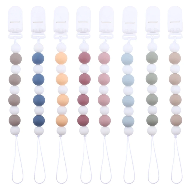 

Детский силиконовый зажим для соски-пустышки, рельефный Прорезыватель для зубов, жевательные игрушки, держатель для цепочки, зажим для соски