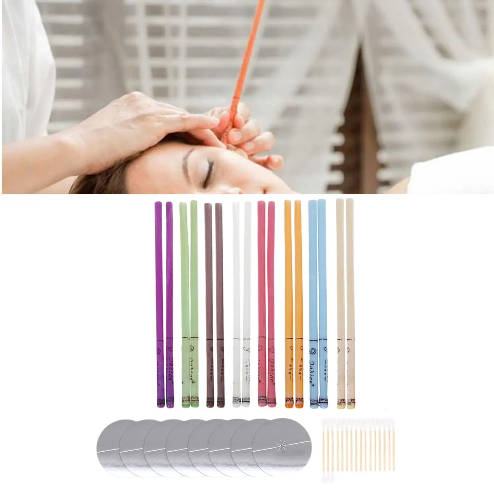 

16 шт., свечи для удаления ушного воска