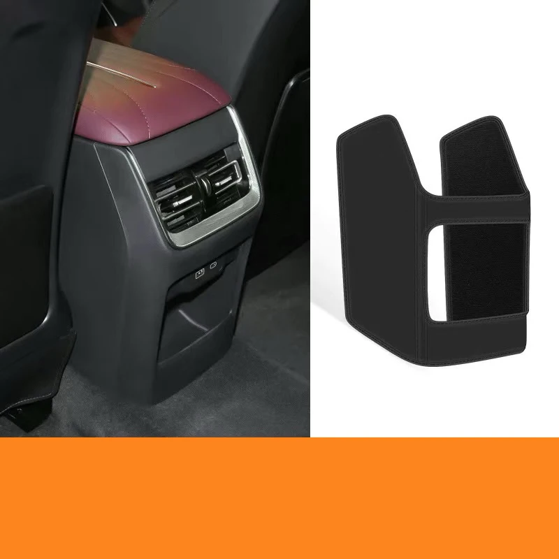 

Для Hongqi H5 2025 2023 2024, противоударный коврик, задний подлокотник автомобиля, кожаный защитный чехол из микрофибры, аксессуары для салона автомобиля