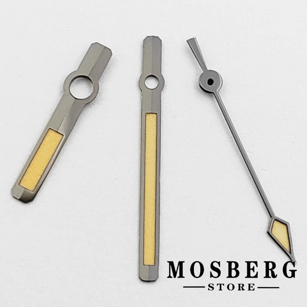 Стрелки часов NH35 зеленые светящиеся подходят NH36 автоматический механизм цвет