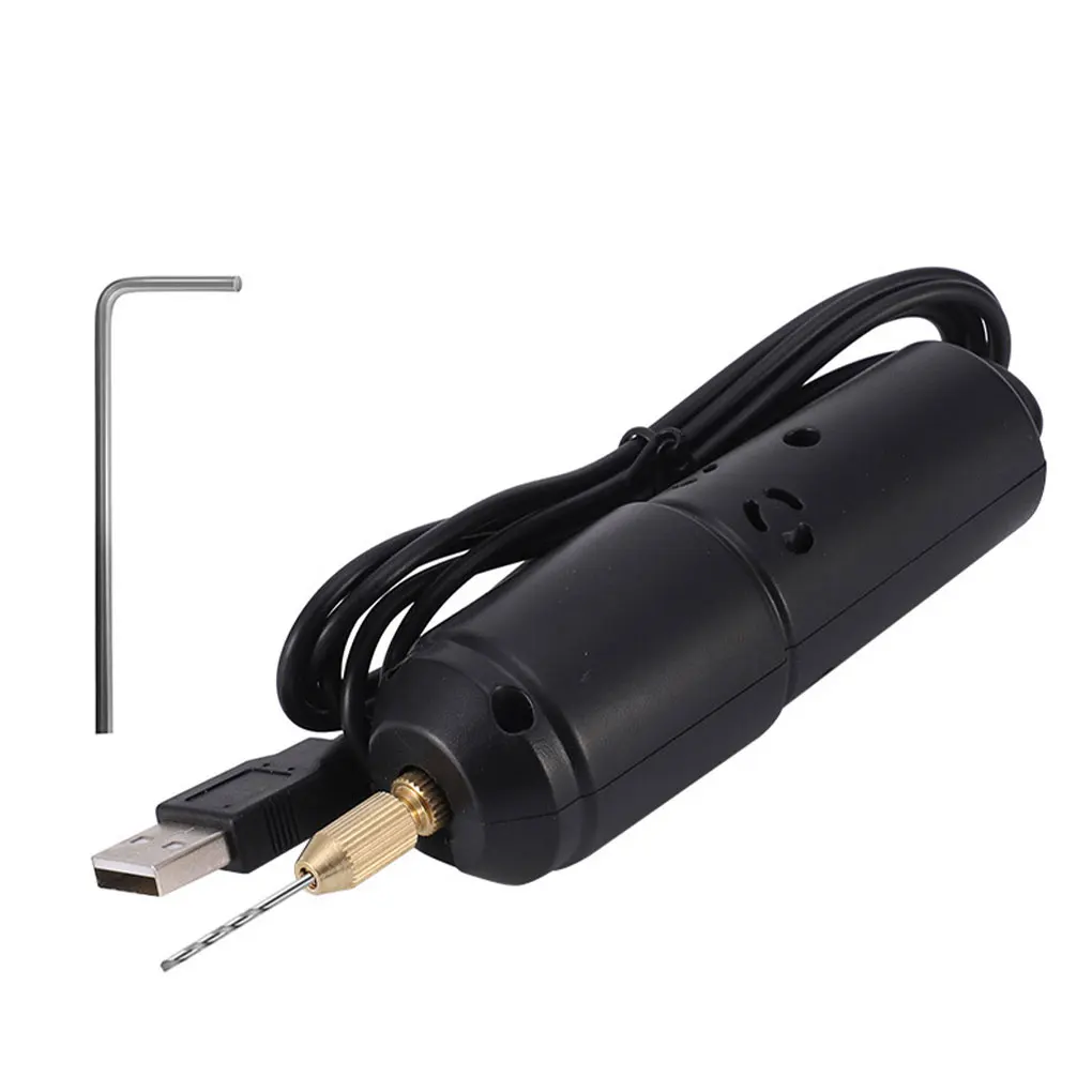 

Black Jewelry Making Made Easy With USB Electric Hand Drill Set Bringing Lot Of To Handcrafting Can