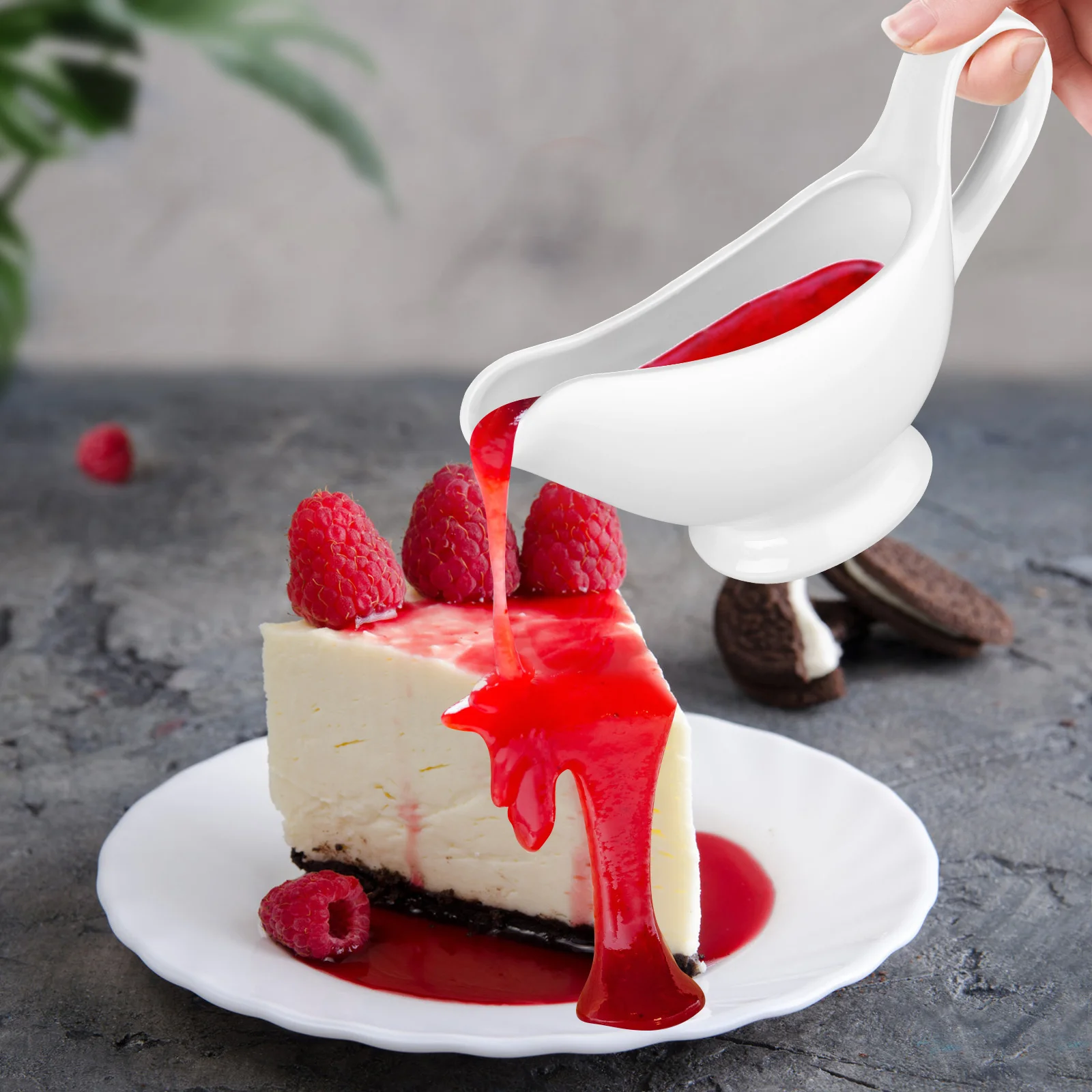 

Glass Coffee Cups Olive Oil Sauce Bowl Dishes Creamer Small Saucer Boats White Ceramics Plate