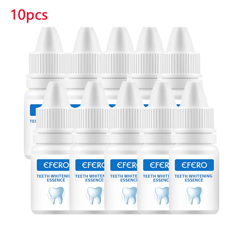 2-10pcs Teeth Whitening Serum Effective Remove Stains Plaque Deep Cleaning Dental Oral Hygiene Gel Teeth Whitening Beauty Health