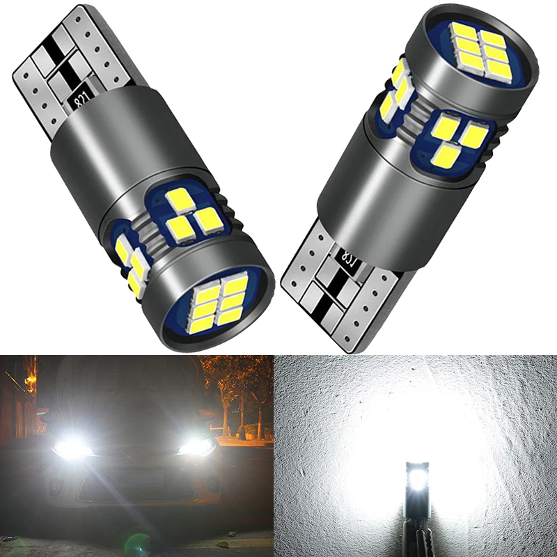 Универсальные фары T10 W5W SMD Canbus 12V 2016-18SMD для белых ламп чтения в автосалоне и