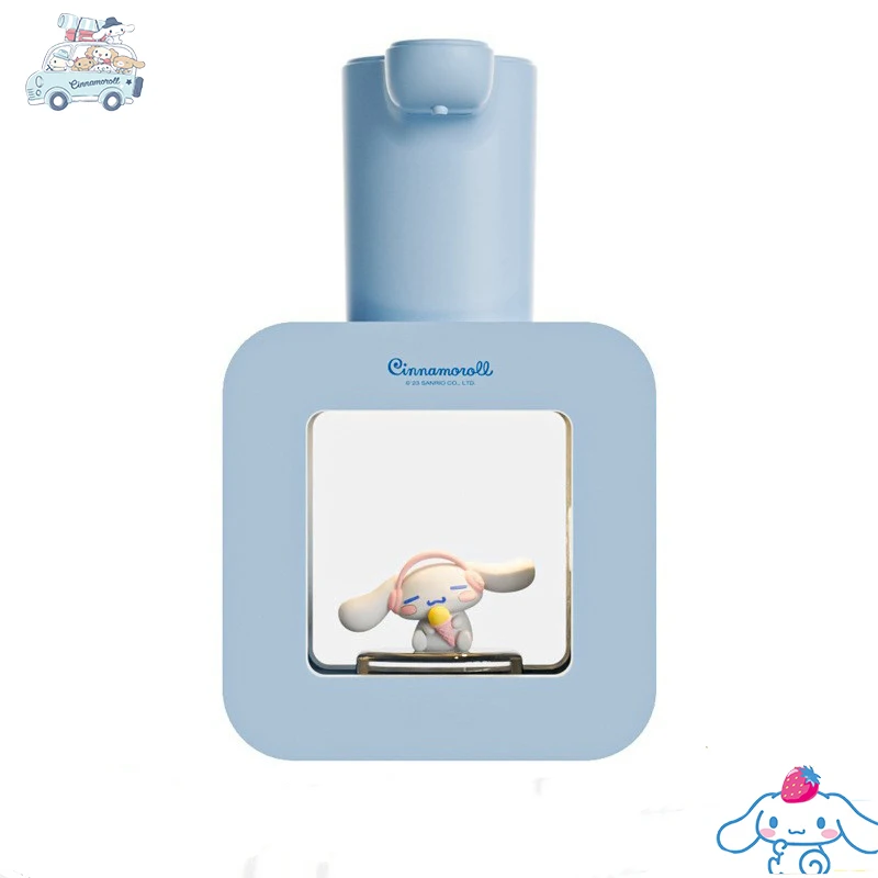 

Kawaii Sanrio Children Automatic Hand Sanitizer Machine Cinnamoroll Anime Household Automatic Induction Foaming Toys For Girls