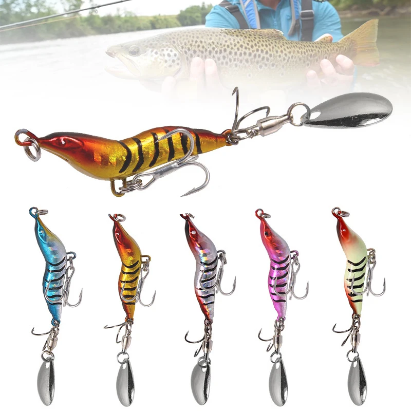 

Shrimp Fishing Lures Bait Fishing Line Connector For Outdoor Pond Fishing