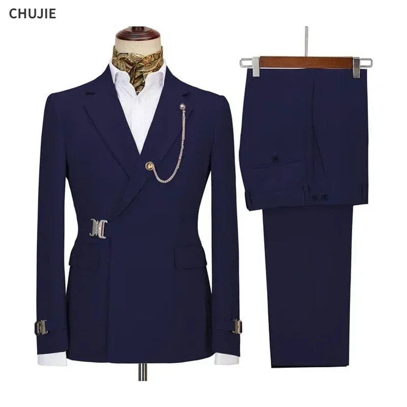 Свадебный костюм из пиджака и брюк цвет в ассортименте