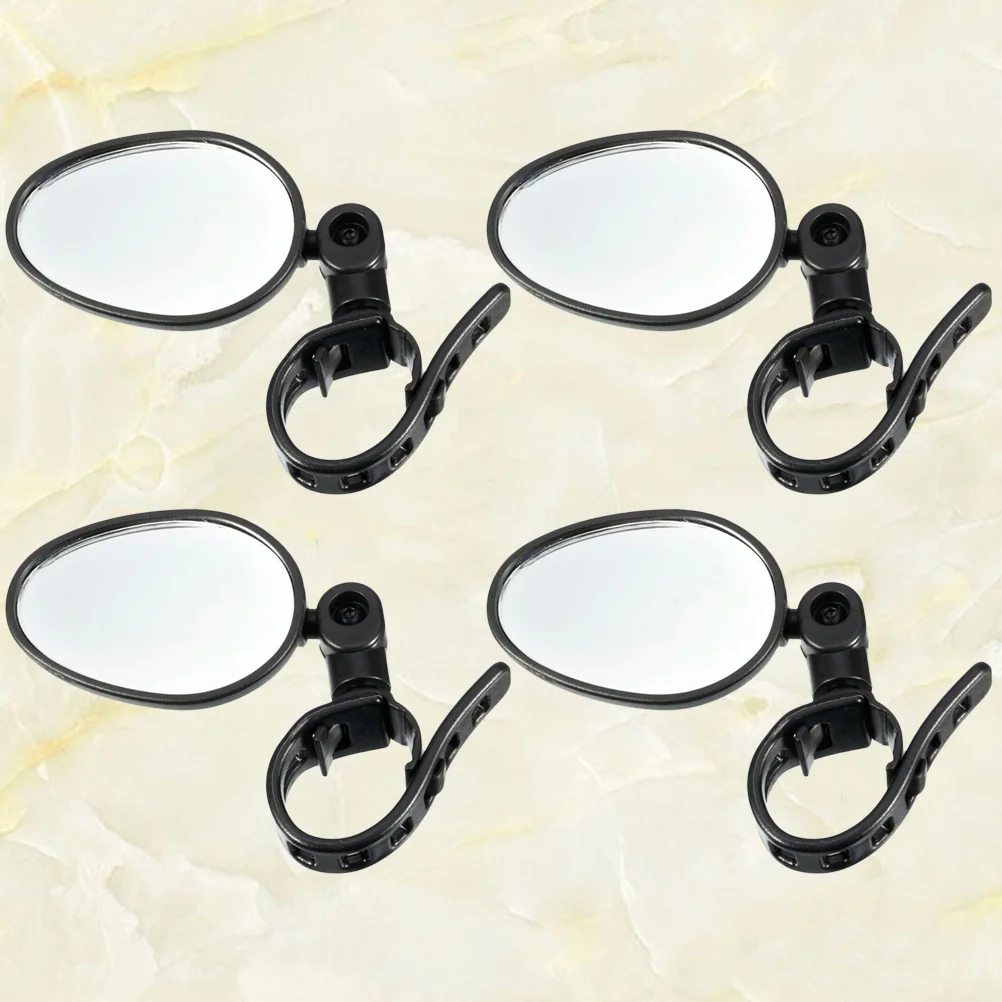 

4 шт. Велосипедное Зеркало заднего вида на руль регулируемое широкоугольное зеркало заднего вида ретроотражатель зеркало заднего вида для