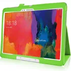Тонкий чехол-книжка с магнитной подставкой для Samsung Galaxy Tab S 10,5 дюйма T800 T801 T805C, защитный чехол для планшета из искусственной кожи