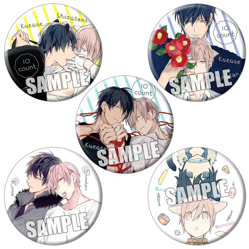 10 шт. TEN COUNT tadaomi shirotani значки 58 мм значок