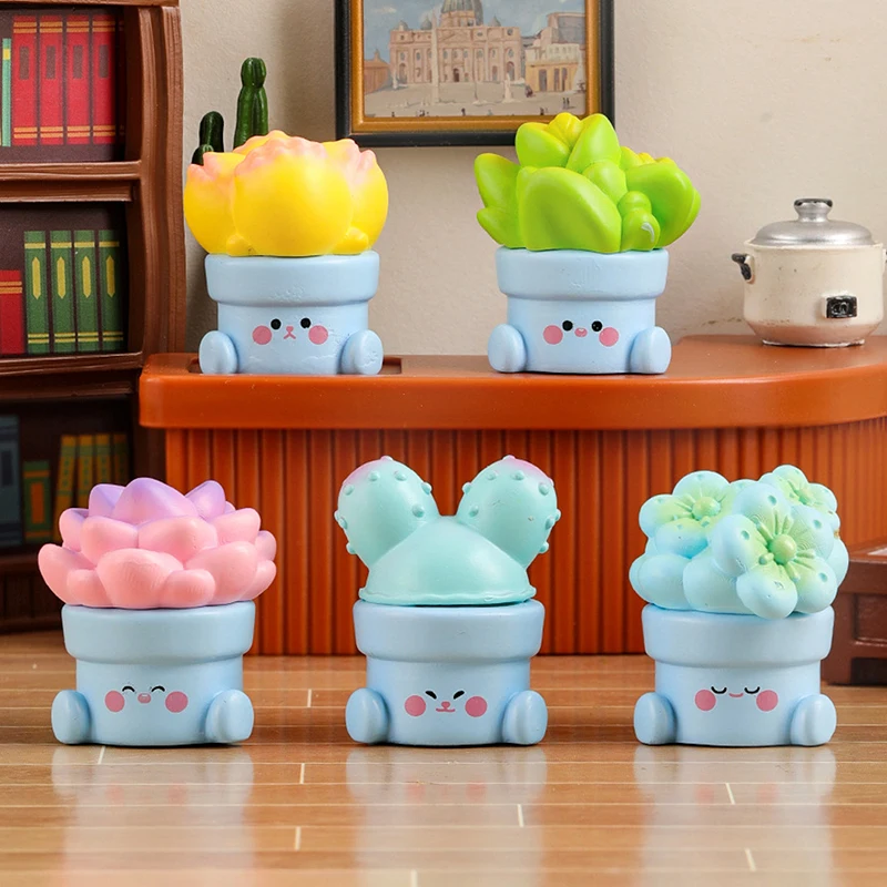 2 шт. имитация маленького горшечного растения кактуса настольные декоративные