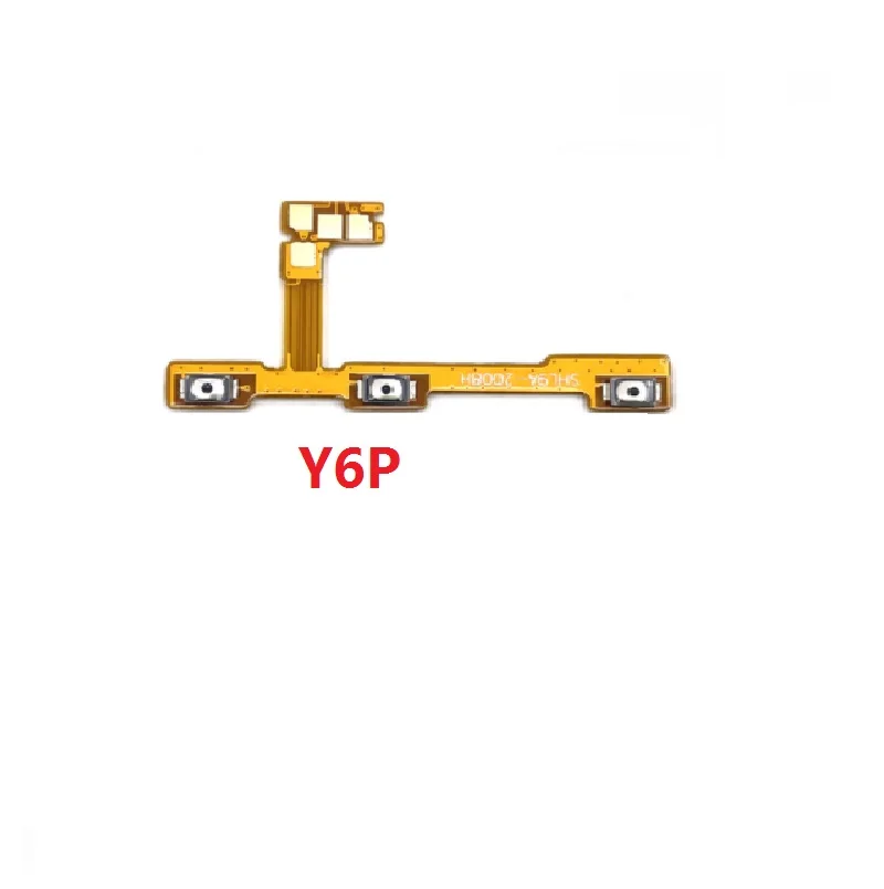 10Pcs Power On Off Volume Side Button Key Flex Cable For Huawei Y5 Y6 Y7 Y9 Prime 2017 2018 2019 Y6P Y7P Y8S Y8P Y9S - купить по
