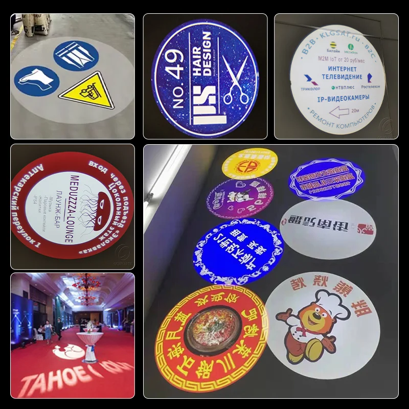 15 Вт 30 40 50 60 светодиодный рекламный проектор индивидуальный логотип для