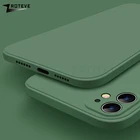 Жидкий силиконовый мягкий чехол для iPhone13, чехол для Apple iPhone 13 12 11 Pro Max Mini X XS XR 7 8 Plus SE 2020, чехлы