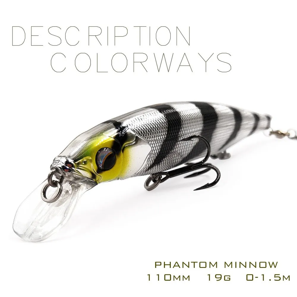 THETIME Фирменная новая модель Фантом 110SP подвесной воблер гольян 110 мм 19 г