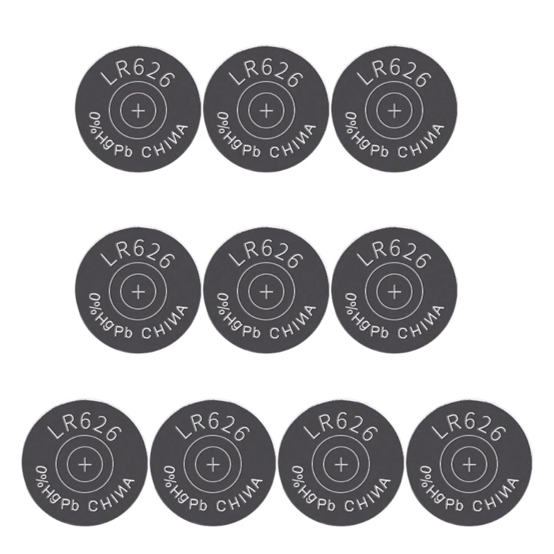 10 шт. батарейки 1 5 В LR626 AG4 377 177A SR626SW клеточные часы-монеты игрушки
