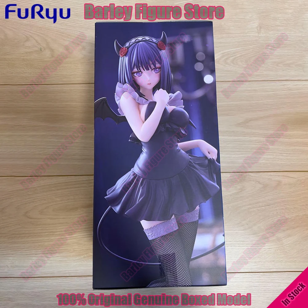 Фото FuRyu My Dress-Up Darling BiCute Dark Kitagawa Marin Kuroe Shizuku Ver. Коллекционная аниме-фигурка 25 см, подарок, новинка 2026 года, в наличии №4
