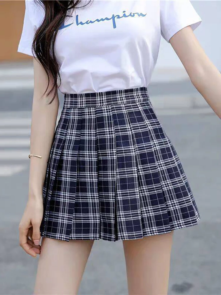 Женская плиссированная юбка трапециевидной формы элегантная винтажная