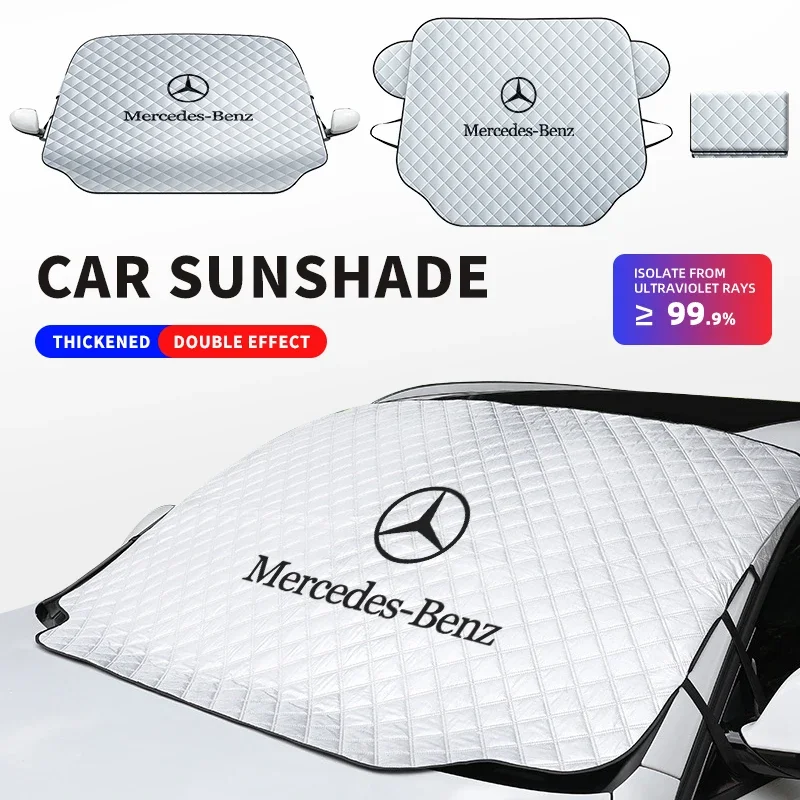 Автомобильный защитный козырек для снега и льда солнцезащитный Fornt Windshieldhade