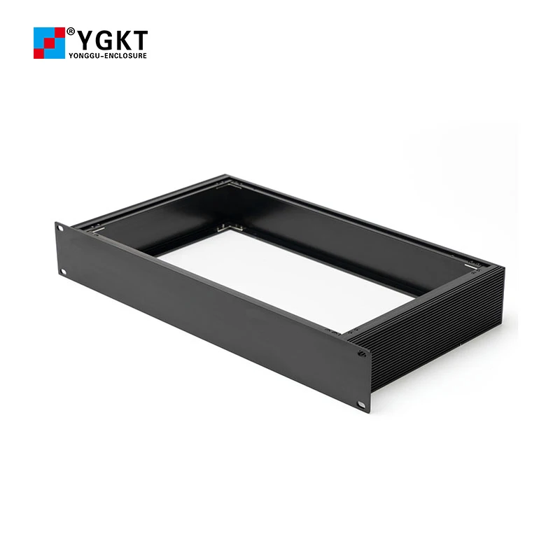 OEM Custom Industrial Equipment Sheet Metal Box Fabrication Aluminum Computer Atx Servers Case 1U 19Inch Rackmount Chassis