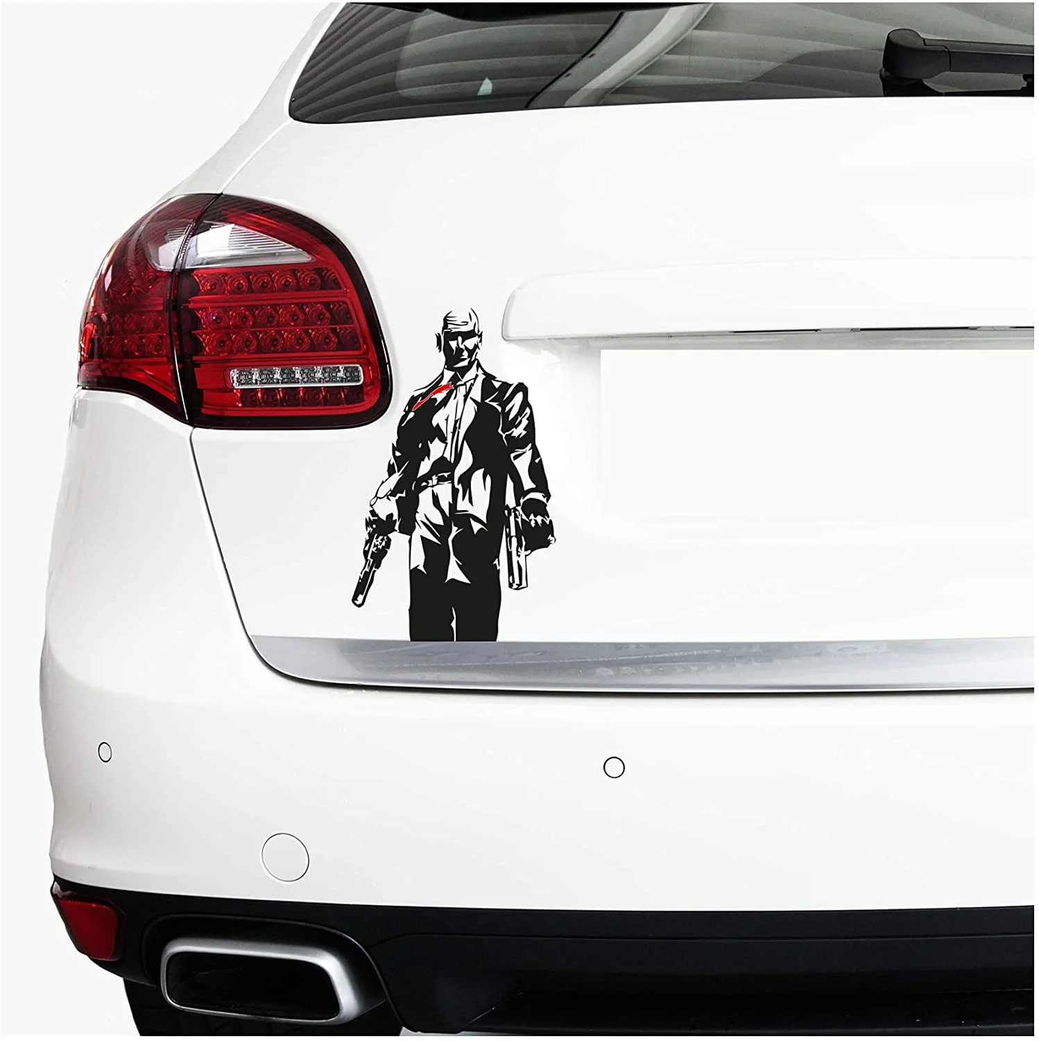 

For Thinnest leaf killer - car decoration sticker, 25 x 15 cm