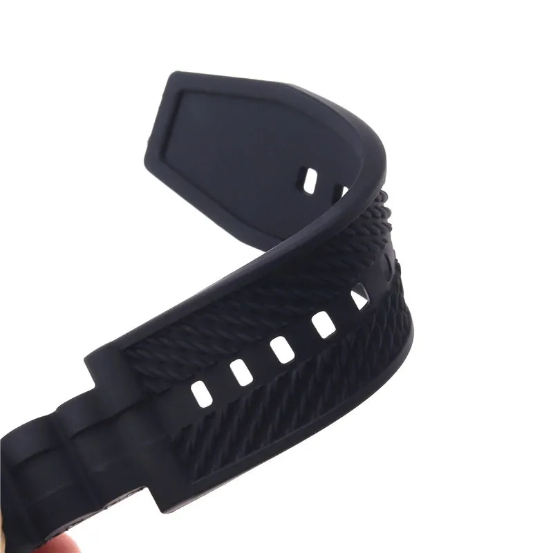 Watch Band Strap For Invicta Reserve Collection Bolt Zeus Rubber Black